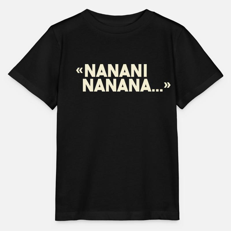 Nanani nanana - T-shirt bio MINI CREATOR Stanley/Stella Enfant - noir