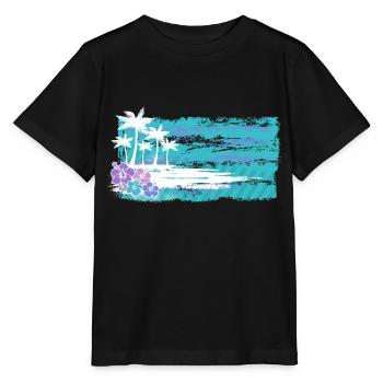 Grunge Paradise 02 - T-shirt bio MINI CREATOR Stanley/Stella Enfant - noir - Devant - Mikhail (115cm)