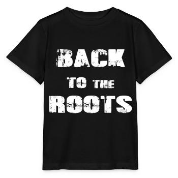 Back to the roots - Stanley/Stella MINI CREATOR Kids’ T-Shirt - black - Front - Mikhail (115cm)