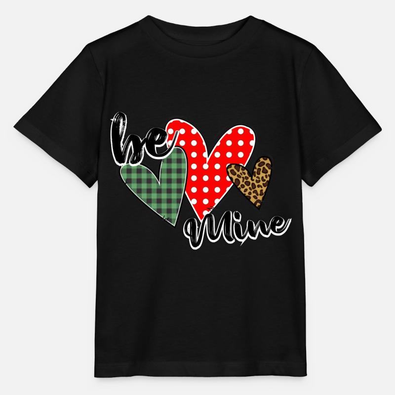 Be Mine Valentine - T-shirt bio MINI CREATOR Stanley/Stella Enfant - noir