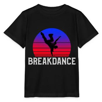 Hip Hop Rap Breakdance B-Boys B-Girls Designs - Stanley/Stella MINI CREATOR Kids’ T-Shirt - black - Front - Mikhail (115cm)