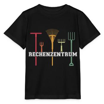 Rechenzentrum Gärtner Gärtnerei Garten - Stanley/Stella Kinder T-Shirt MINI CREATOR  - Schwarz - Vorne - Mikhail (115cm)