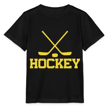 Hockey - Stanley/Stella Kinder T-Shirt MINI CREATOR  - Schwarz - Vorne - Mikhail (115cm)