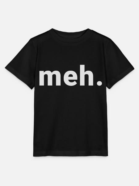 meh. - Stanley/Stella Kinder T-Shirt MINI CREATOR - Schwarz