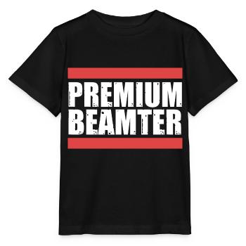 Verbeamtung Beamter Beamten - Stanley/Stella Kinder T-Shirt MINI CREATOR  - Schwarz - Vorne - Mikhail (115cm)