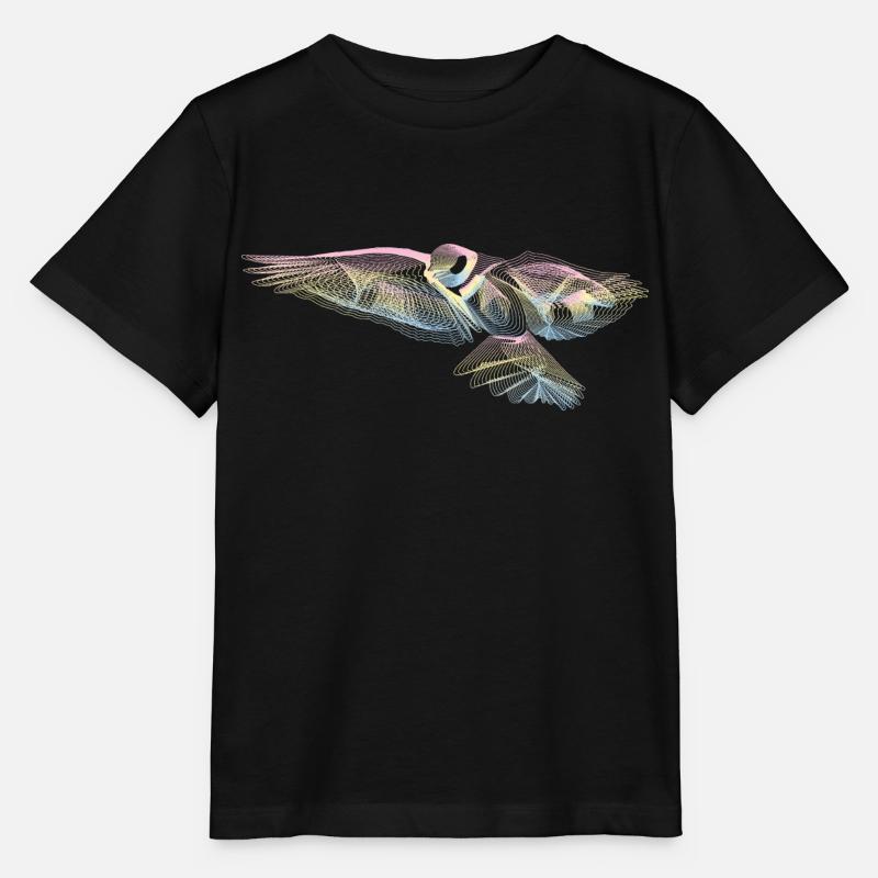 Oiseau - T-shirt bio MINI CREATOR Stanley/Stella Enfant - noir