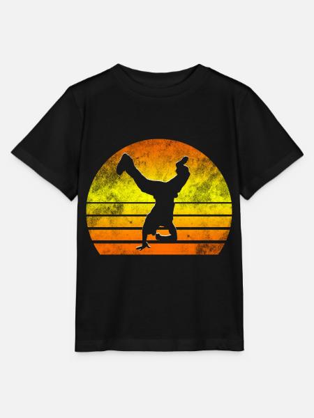 Breakdancing Breakdance Tanzen - Stanley/Stella Kinder T-Shirt MINI CREATOR - Schwarz