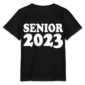 Senior 2023 - Stanley/Stella Kinder T-Shirt MINI CREATOR  - Schwarz - Vorne - Mikhail (115cm)