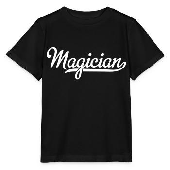 Sorcier - T-shirt bio MINI CREATOR Stanley/Stella Enfant - noir - Devant - Mikhail (115cm)