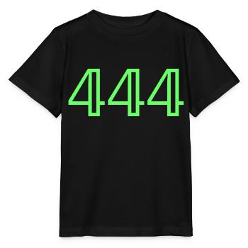 Nombres |444|. - T-shirt bio MINI CREATOR Stanley/Stella Enfant - noir - Devant - Mikhail (115cm)