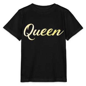 Queen - Stanley/Stella MINI CREATOR Kids’ T-Shirt - black - Front - Mikhail (115cm)