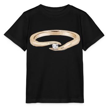 Ring - Stanley/Stella MINI CREATOR Kids’ T-Shirt - black - Front - Mikhail (115cm)
