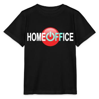 Home OFFice - Auszeit - Stanley/Stella Kinder T-Shirt MINI CREATOR  - Schwarz - Vorne - Mikhail (115cm)