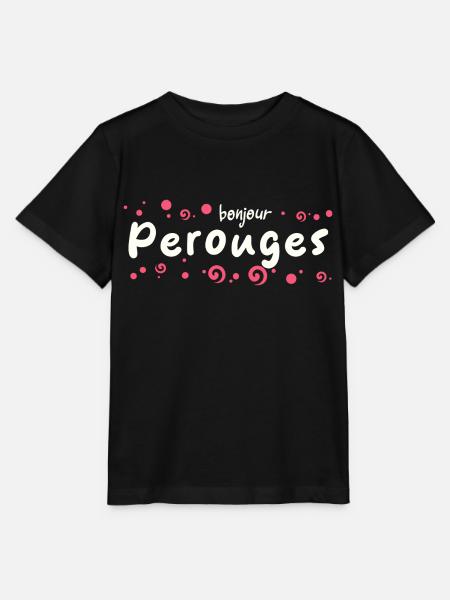 Pérouges - Stanley/Stella Kinder T-Shirt MINI CREATOR - Schwarz