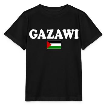 Gazawi gaza - Stanley/Stella MINI CREATOR Kids’ T-Shirt - black - Front - Mikhail (115cm)