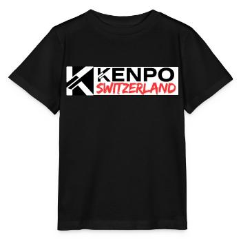 Swiss Kenpo Federation - T-shirt bio MINI CREATOR Stanley/Stella Enfant - noir - Devant - Mikhail (115cm)