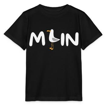 MOIN mit Möwe - Stanley/Stella Kinder T-Shirt MINI CREATOR  - Schwarz - Vorne - Mikhail (115cm)