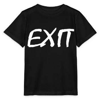 Exit - Stanley/Stella MINI CREATOR Kids’ T-Shirt - black - Front - Mikhail (115cm)