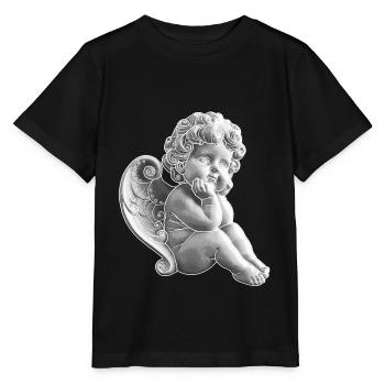 Angel Angel Angel Gift Idea - Stanley/Stella MINI CREATOR Kids’ T-Shirt - black - Front - Mikhail (115cm)