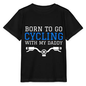 Radsport - Stanley/Stella Kinder T-Shirt MINI CREATOR  - Schwarz - Vorne - Mikhail (115cm)