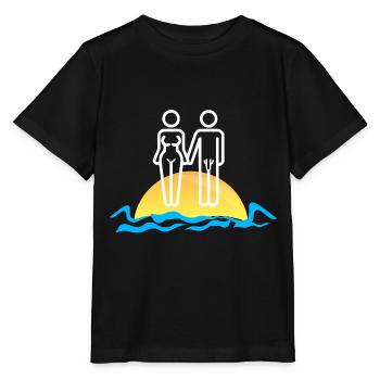 vacances - T-shirt bio MINI CREATOR Stanley/Stella Enfant - noir - Devant - Mikhail (115cm)
