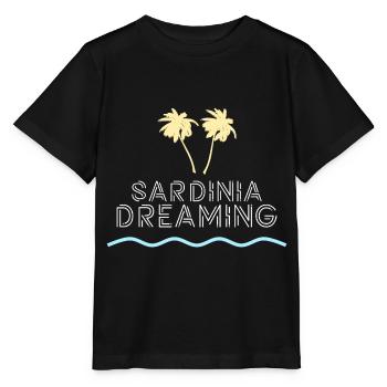 Traumurlaub Sardinien - Stanley/Stella Kinder T-Shirt MINI CREATOR  - Schwarz - Vorne - Mikhail (115cm)