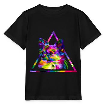 Chihuahua - T-shirt bio MINI CREATOR Stanley/Stella Enfant - noir - Devant - Mikhail (115cm)