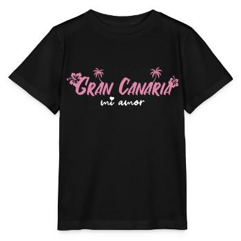 Gran Canaria - Stanley/Stella MINI CREATOR Kids’ T-Shirt - black - Front - Mikhail (115cm)