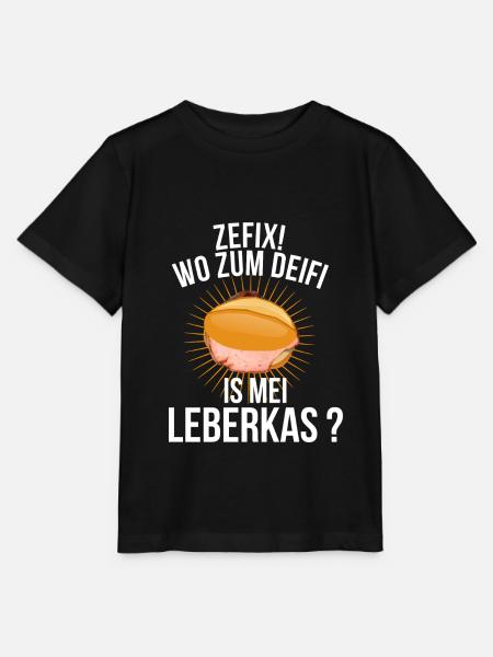 Leberkas - Stanley/Stella Kinder T-Shirt MINI CREATOR - Schwarz