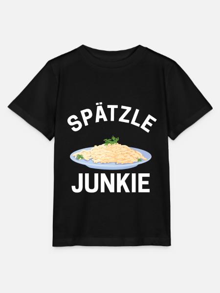 Schwaben Spätzle Junkie in Schwäbisch Stuttgart - Stanley/Stella Kinder T-Shirt MINI CREATOR - Schwarz