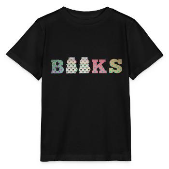 Beaux livres Design Livre Lecteurs Littérature - T-shirt bio MINI CREATOR Stanley/Stella Enfant - noir - Devant - Mikhail (115cm)