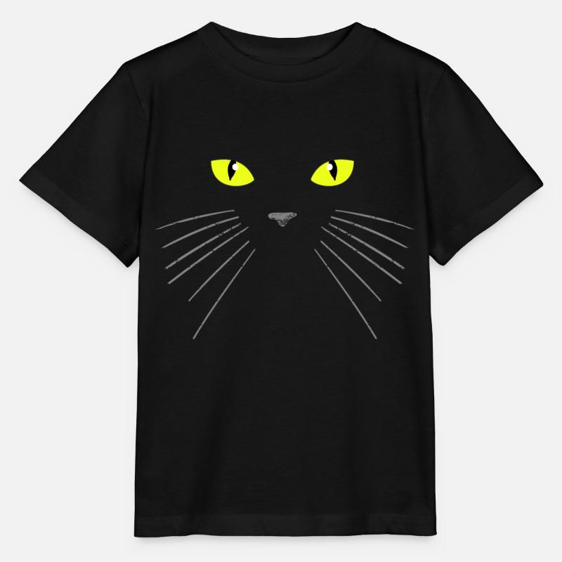 Chat noir - T-shirt bio MINI CREATOR Stanley/Stella Enfant - noir