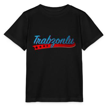 Trabzonspor Trabzon Turkije Izmir geschenk Ankara - Stanley/Stella Kinder-T-shirt MINI CREATOR  - zwart - Voor - Mikhail (115cm)