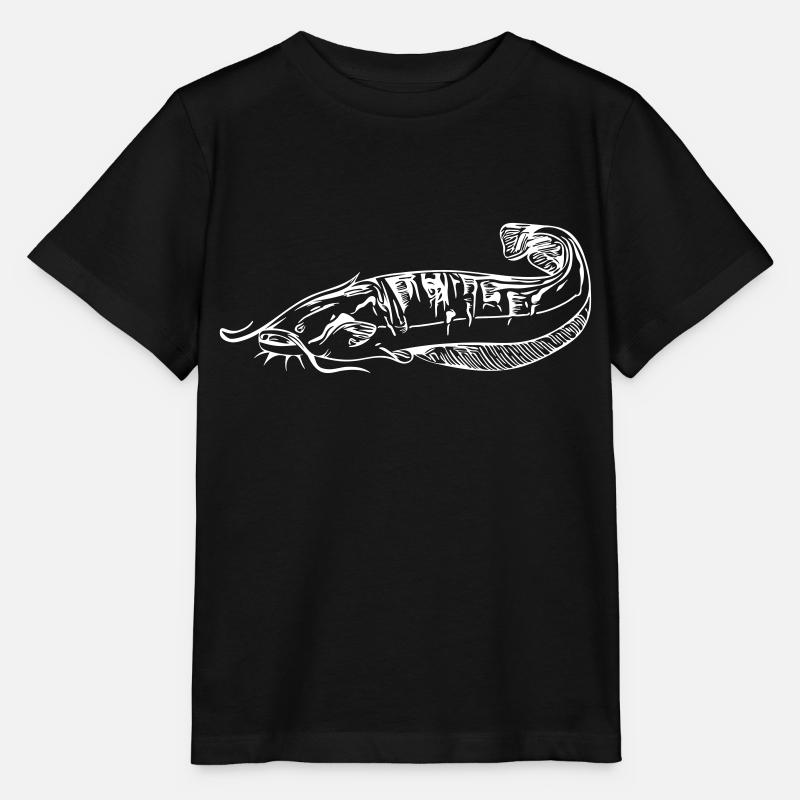 Silure - pêche silure - T-shirt bio MINI CREATOR Stanley/Stella Enfant - noir