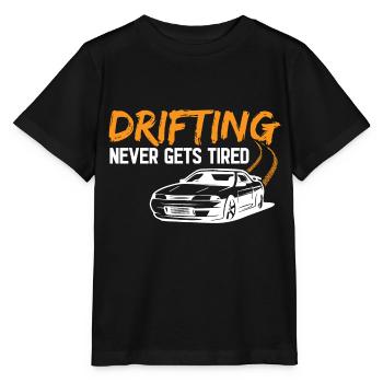 Drifting Sport Drift fans Racing Gaming - Stanley/Stella MINI CREATOR Kids’ T-Shirt - black - Front - Mikhail (115cm)