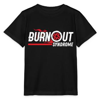 Burnout Woodstock Burn out Wheel Drift Dérive - T-shirt bio MINI CREATOR Stanley/Stella Enfant - noir - Devant - Mikhail (115cm)