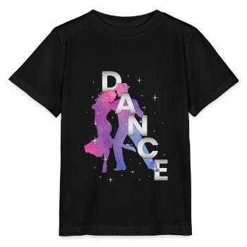 Danse Danse Danse danseur école de danse cours de danse cadeau - T-shirt bio MINI CREATOR Stanley/Stella Enfant - noir - Devant - Mikhail (115cm)