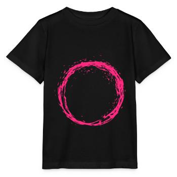 Kreis Rosa - Stanley/Stella Kinder T-Shirt MINI CREATOR  - Schwarz - Vorne - Mikhail (115cm)