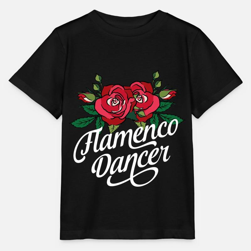 Danseur flamenco - T-shirt bio MINI CREATOR Stanley/Stella Enfant - noir