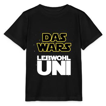 Das wars, Lebwohl Uni! - Stanley/Stella Kinder T-Shirt MINI CREATOR  - Schwarz - Vorne - Mikhail (115cm)