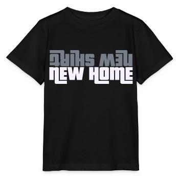 New T-shirt, new home - Stanley/Stella MINI CREATOR Kids’ T-Shirt - black - Front - Mikhail (115cm)