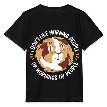 Hamster - Stanley/Stella Kinder T-Shirt MINI CREATOR  - Schwarz - Vorne - Mikhail (115cm)
