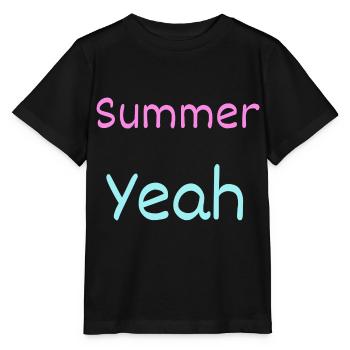 Sommer - Stanley/Stella Kinder T-Shirt MINI CREATOR  - Schwarz - Vorne - Mikhail (115cm)