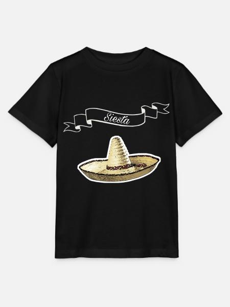 Siesta - Stanley/Stella Kinder T-Shirt MINI CREATOR - Schwarz