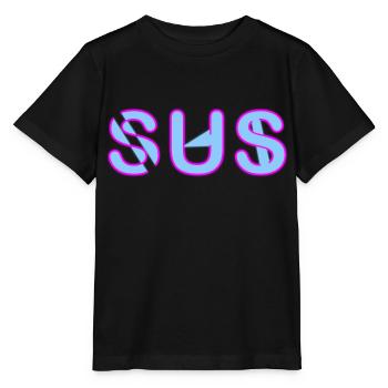 Sus - Parole jeunesse - T-shirt bio MINI CREATOR Stanley/Stella Enfant - noir - Devant - Mikhail (115cm)