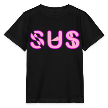 Sus - Parole jeunesse - T-shirt bio MINI CREATOR Stanley/Stella Enfant - noir - Devant - Mikhail (115cm)