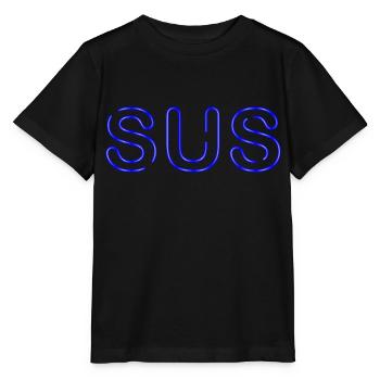 Sus - Parole jeunesse - T-shirt bio MINI CREATOR Stanley/Stella Enfant - noir - Devant - Mikhail (115cm)