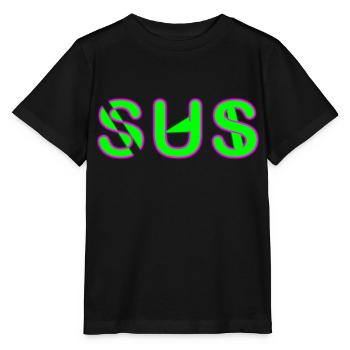 Sus - Parole jeunesse - T-shirt bio MINI CREATOR Stanley/Stella Enfant - noir - Devant - Mikhail (115cm)