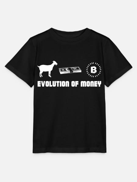 Bitcoin Trading Crypto Aktien - Stanley/Stella Kinder T-Shirt MINI CREATOR - Schwarz