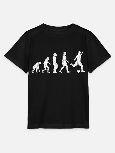 Fußballdesign Fußballmannschaft Fußballspieler - Stanley/Stella Kinder T-Shirt MINI CREATOR - Schwarz